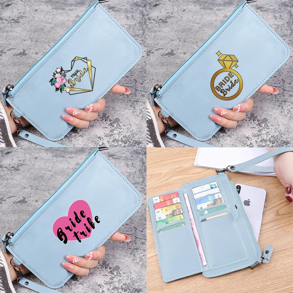 

Stylish New Long Zipper Wallet Large Capacity Multi-card Bag Bride Pattern Outdoor Coin Purse Lightweight Multifunctional Wallet