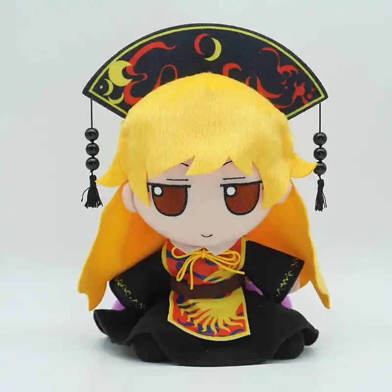 20cm Anime TouHou Project Junko Fumo Cosplay Cute Figure Sitting Posture Pillow Kawaii Birthday Gifts