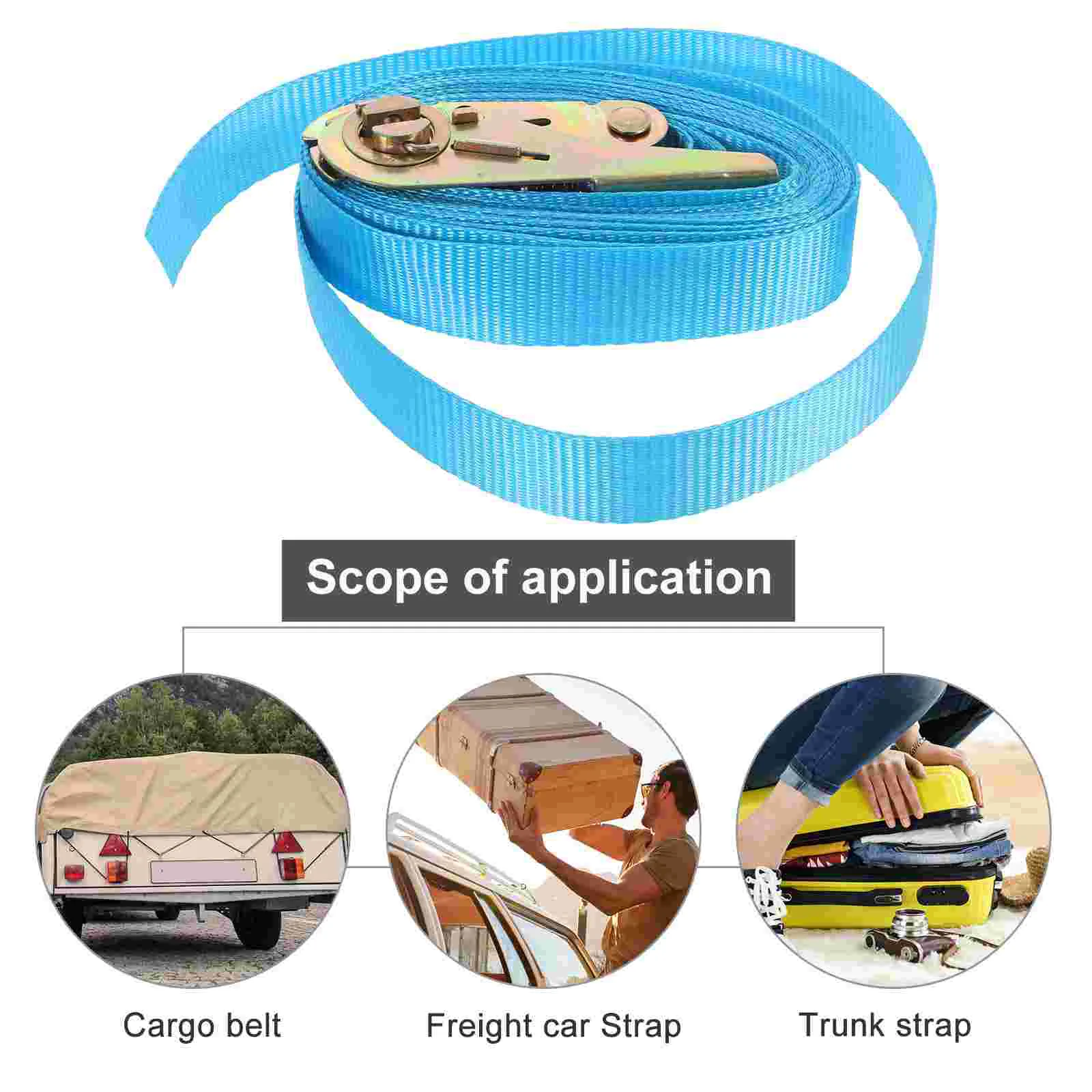 4 Pcs Bungee Cord With Hooks Tie Down Ropes Ratchet Bike Luggage Straps Fasten Retractable Fixing Belt