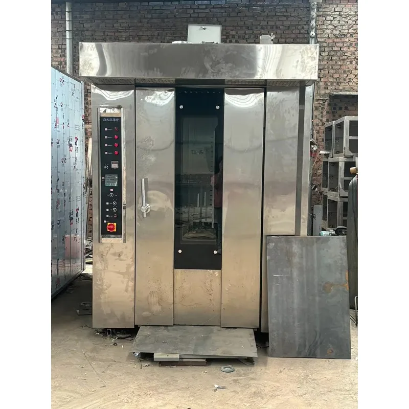 Commercial Large Rotary Rack Oven Industrial Rotating Baking Machine For Bread Cake Pastry Processing Customized