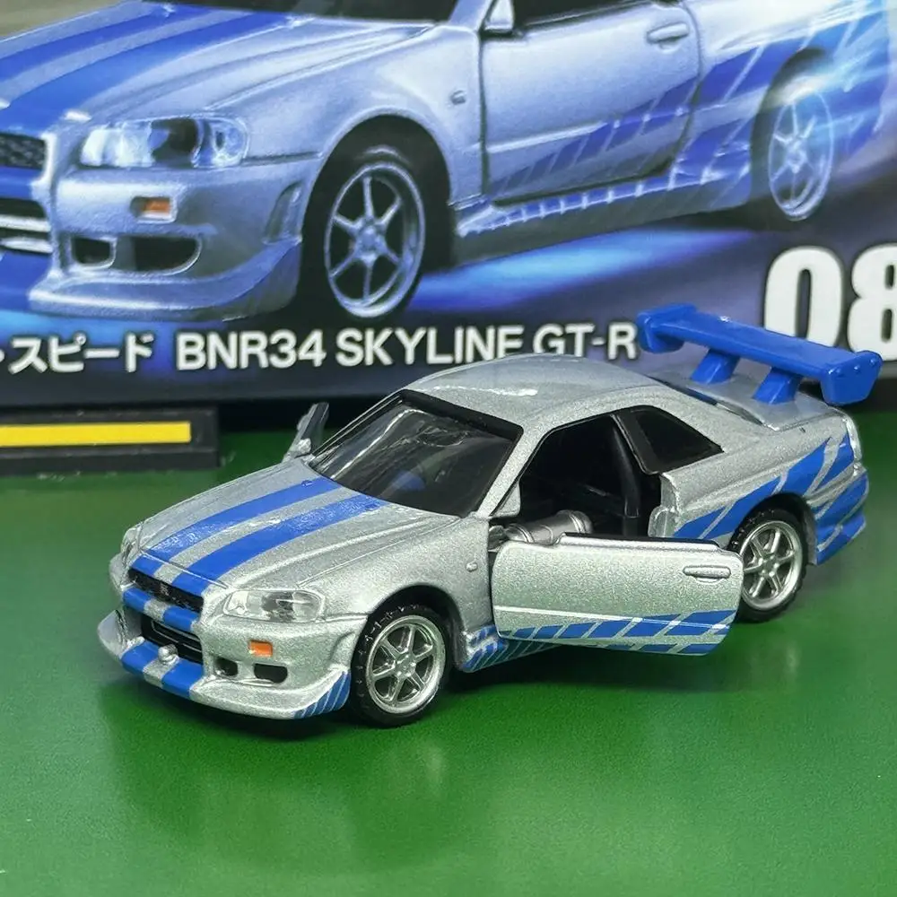 Takara Tomy GT-R Tomica Premium TPu08 Fast and Furious Model Replica Series Children Christmas Gifts Boy Toys