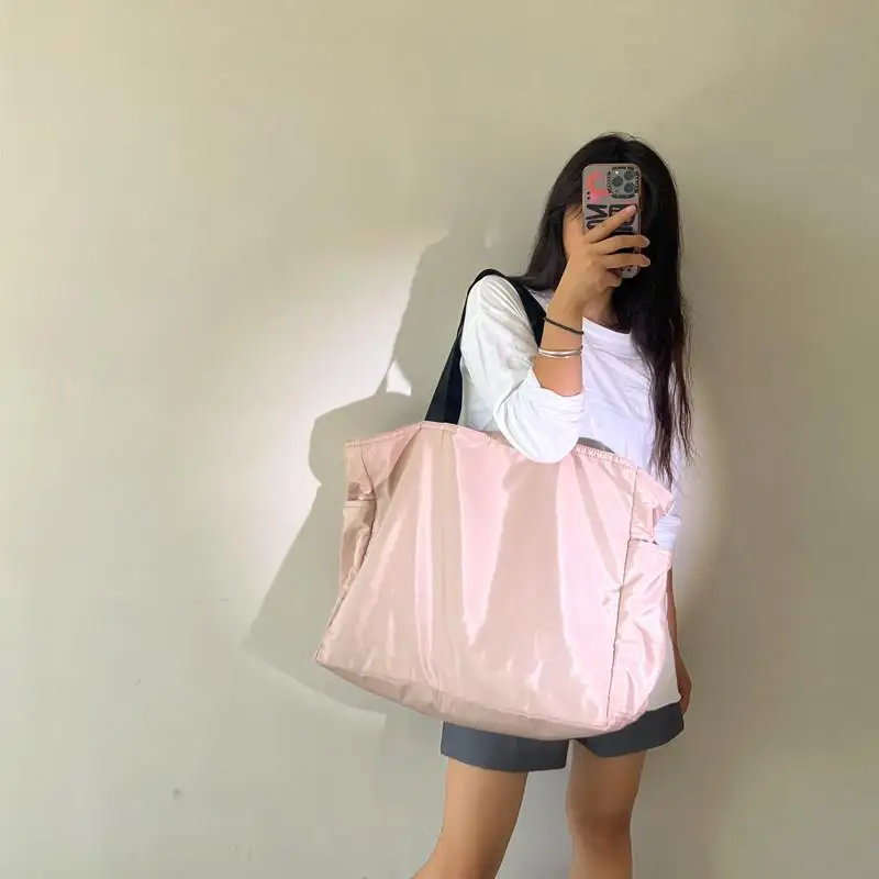 travel-bag-oxford-cloth-single-shoulder-business-trip-bag-men's-women's-lightweight-luggage-bag-universal-travel-backpack