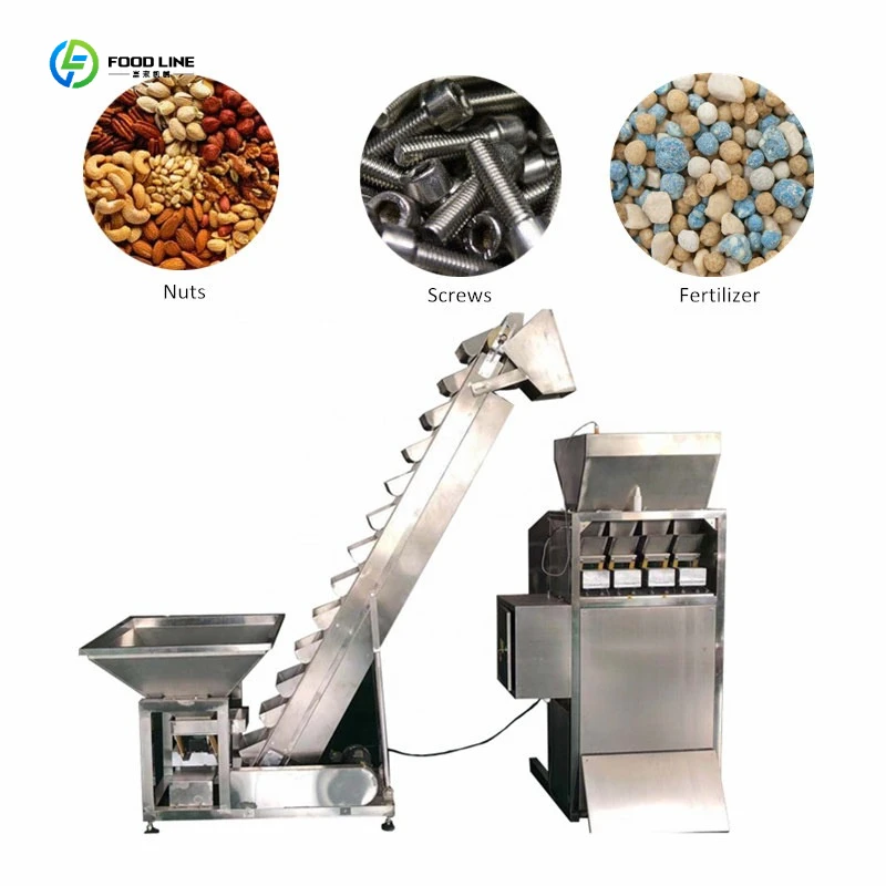 Automatic Subpackage Weighing Filling Machine Peanut Packing Machine Fertilizer Bagging Machine FL Customized