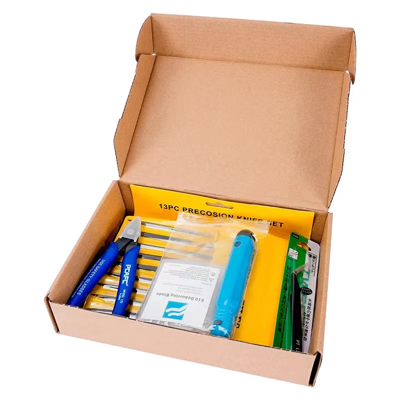 3D Printer Accessories Model Cleaning Tools Carving Knife File Trimming Knife Kit Grinding Trimming Kit
