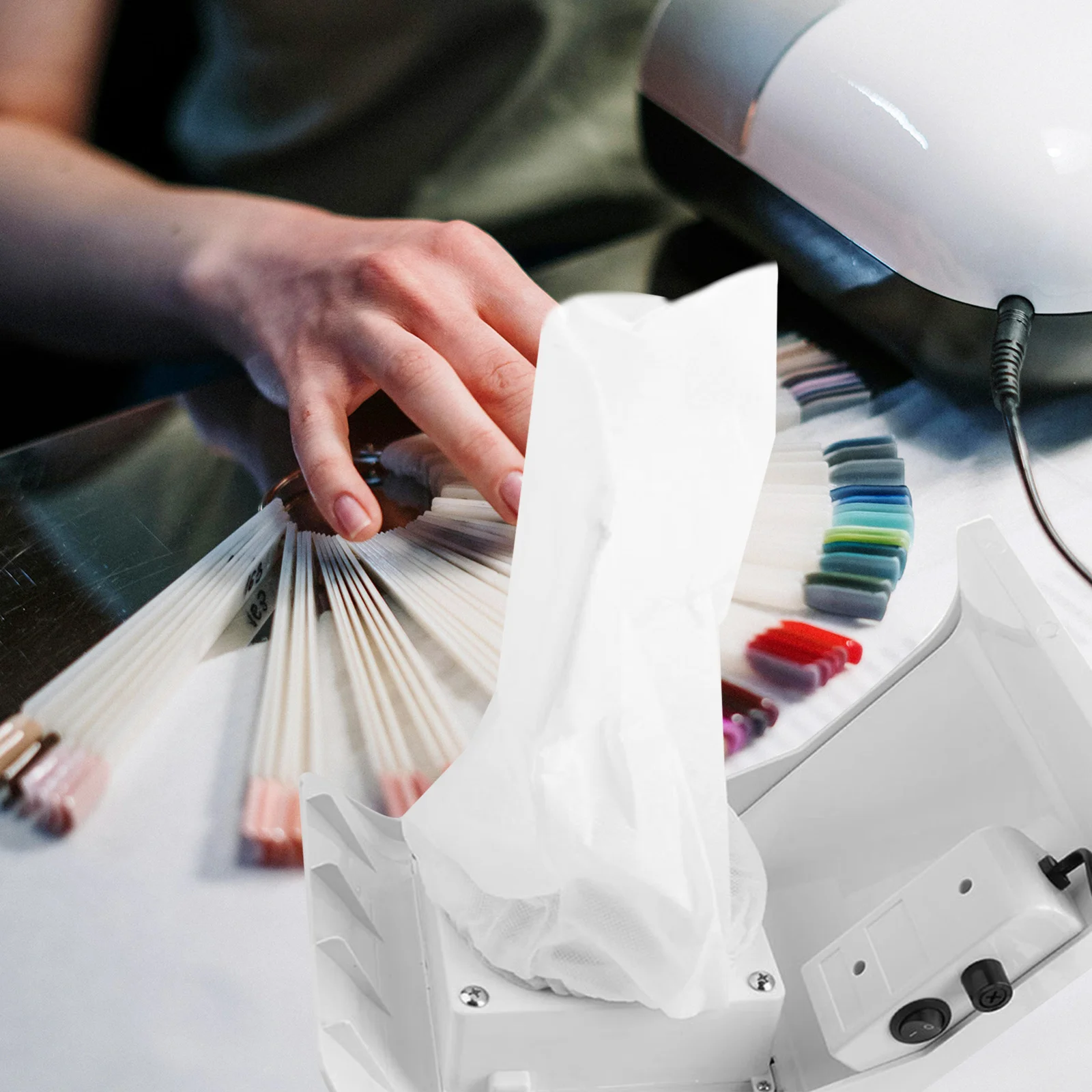 

10Pcs Nail Art Supply Non-Woven Dust Bag for Vacuum Cleaner Easy Install Remove Nail Dust Collector Pouch Vacuum Cleaner Pouch