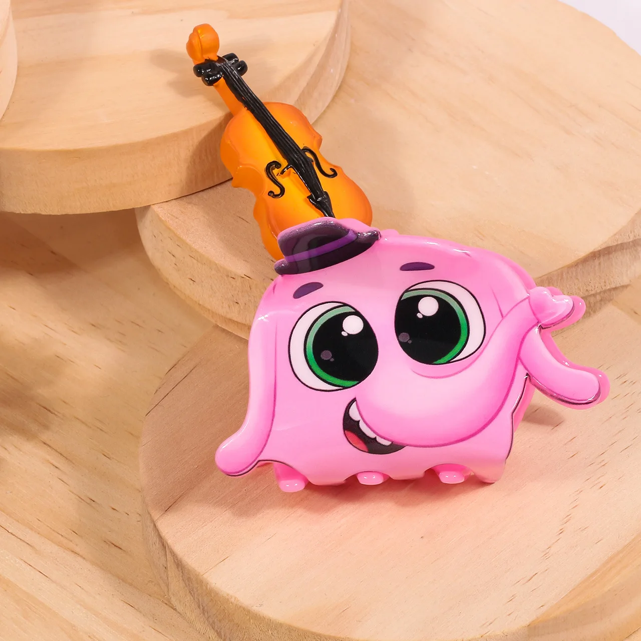 Dentro para fora grampos de cabelo menina personalizado grampos de cabelo feminino kawaii garras de cabelo simples acessórios de cabelo crianças surpresa presente de aniversário