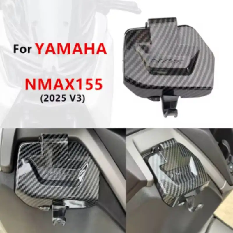 For Yamaha NMAX V3 Nmax 155 2025 Accessories Motorcycle Tool Box Storage Cover Lid Side Pocket Waterproof Cover