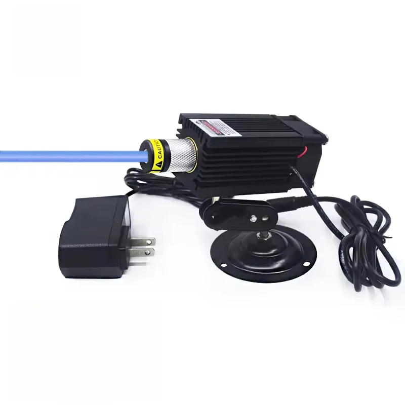 Laser Engraving 450nm 1W 1.6W 2.5W Blue Focusable Dot Cooling Fan with  12V Adapter Holder