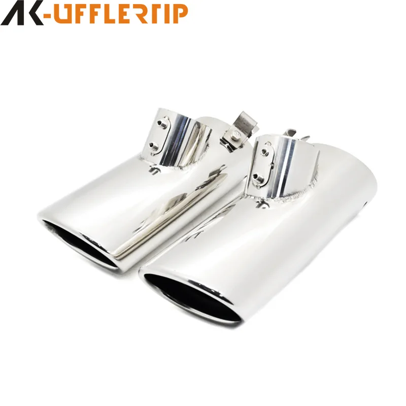 Подходит для хвостовой форсунки класса Mercedes-Benz W220S S320s350S500S600, модифицированная выхлопная труба S63, двойная хвостовая горловина