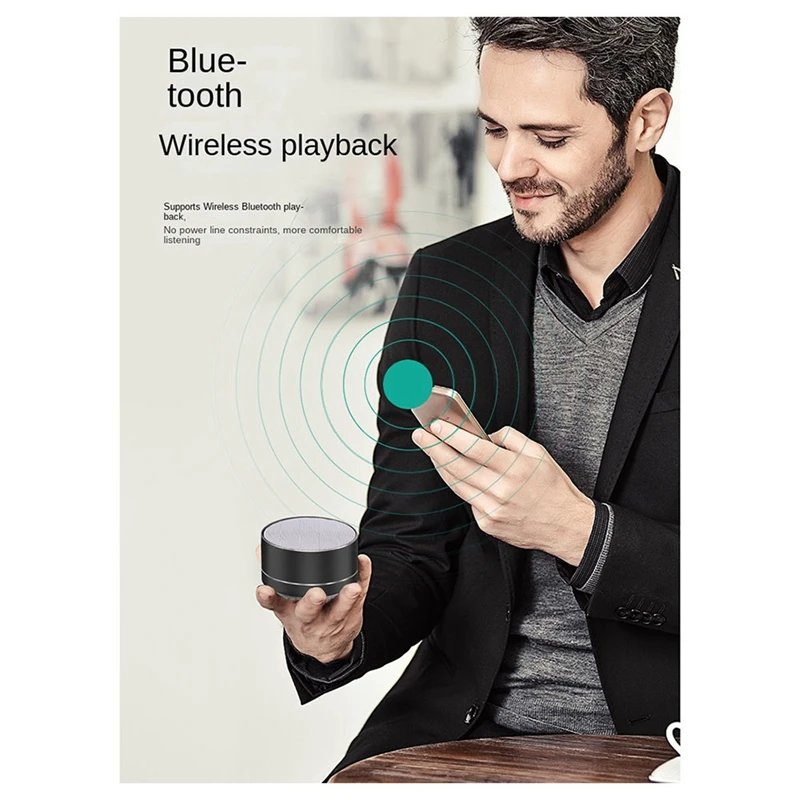 A10 Mini Bluetooth Speaker Portable Outdoor Cannon Subwoofer Sound Box Support TF Card