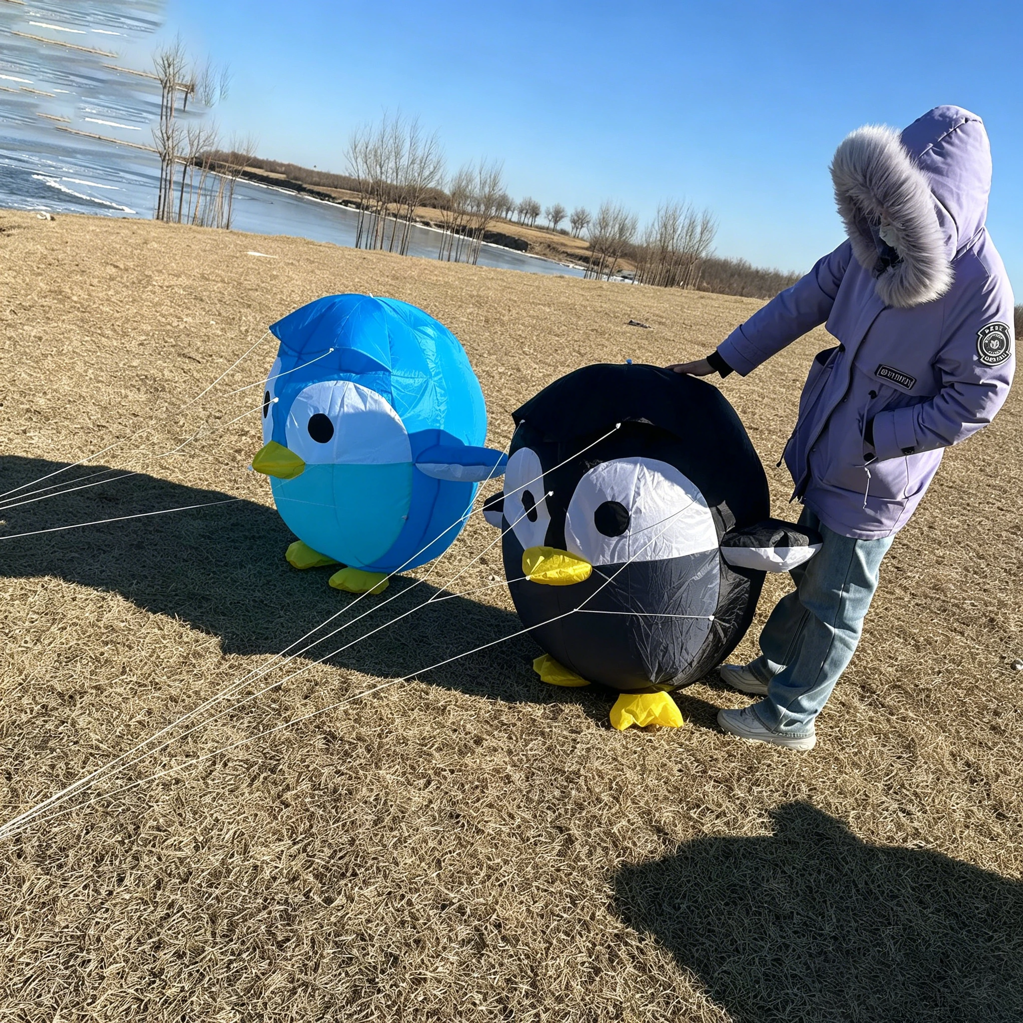 Penguin Kite Pendant, Soft Inf - Outdoor Power Reel recension och pris