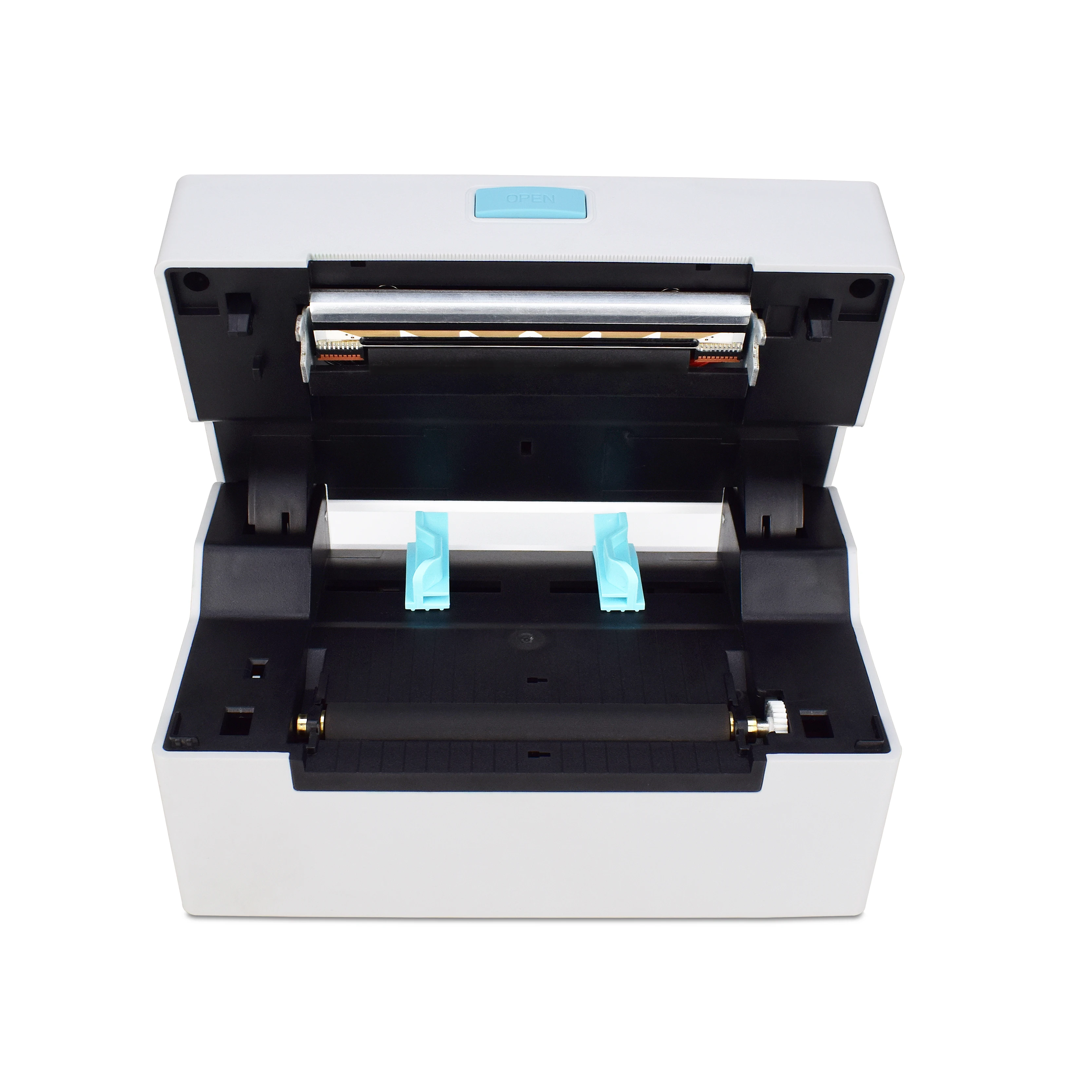 Print Machine Black and White Label Printer with Barcode Feature in Stock Wholesale 4 Inch High-Speed Sticker