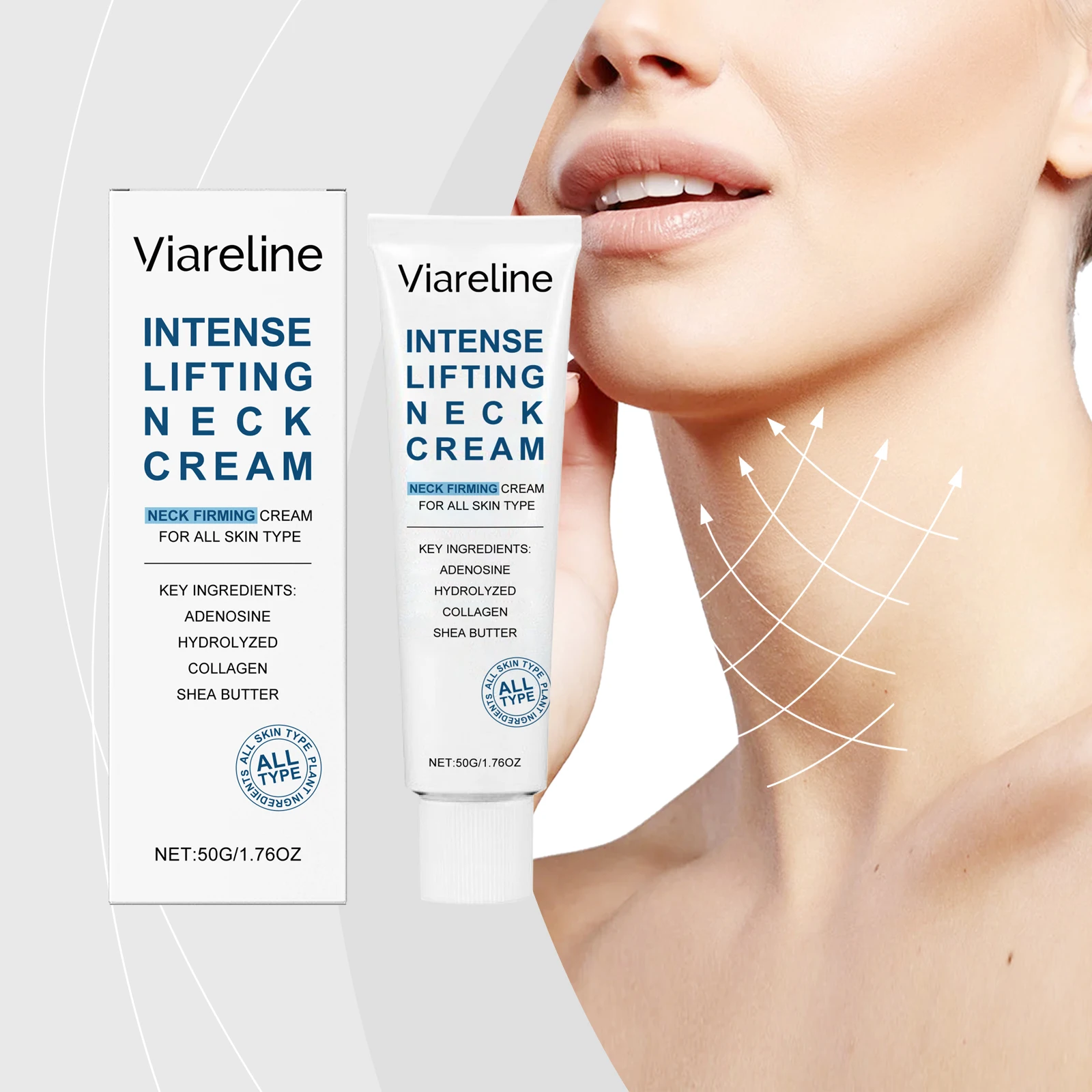 

Lifting Firming Neck Cream Lighten Neck Fine Line Wrinkle Remover Anti Aging Tighten Skin Moisturizing Neck Rejuvenation Cream