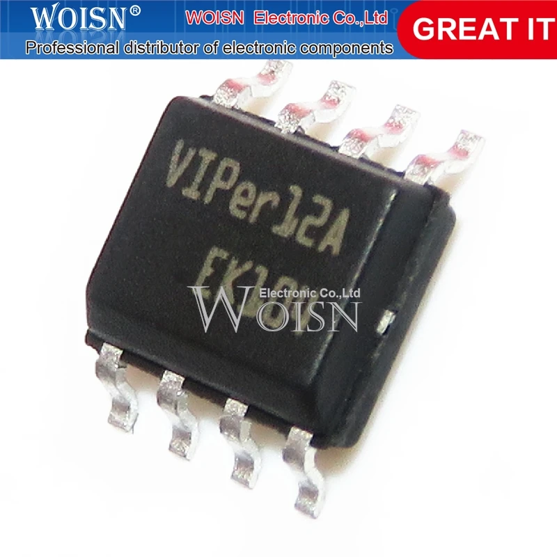 10PCS VIPER12A VIPER12 SOP-8