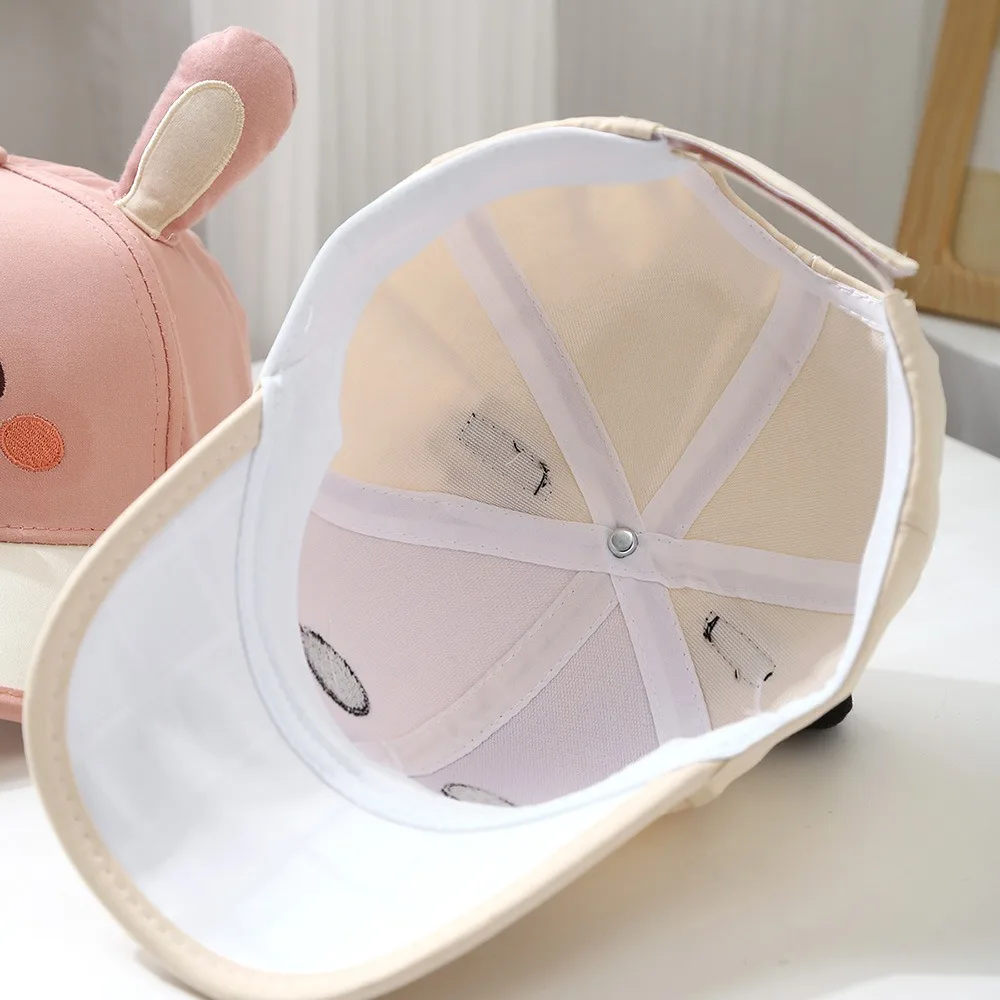 

Trendy Breathable Capybara Peaked Cap Cotton Adjustable Children Baseball Hat All-Match Polyester Cartoon Animal Cap Versatile