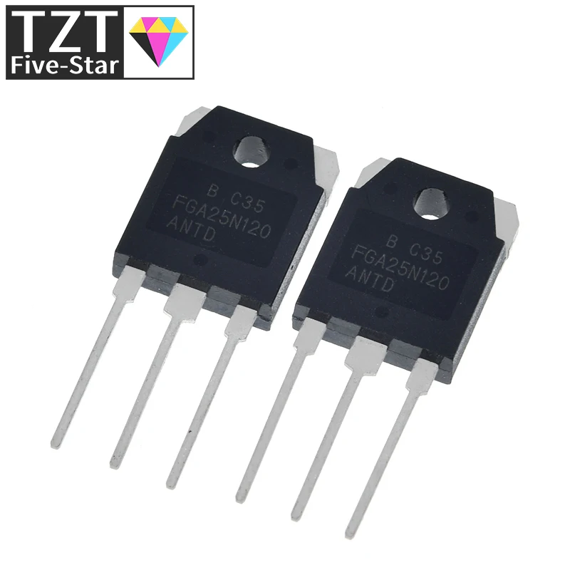 3/5 قطعة FGA25N120ANTD FGA25N120 25N120 وحدة منظم الجهد