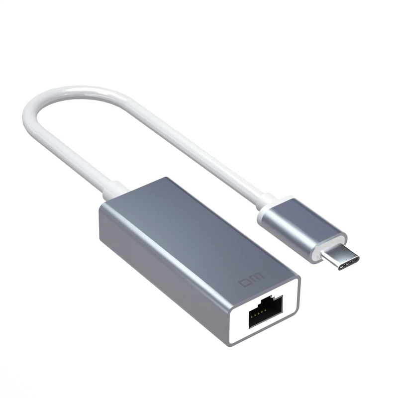Type C Naar RJ45 Ethernet Poort Hub CHB017 Geen Behoefte Driver Ondersteuning Mac En Windows