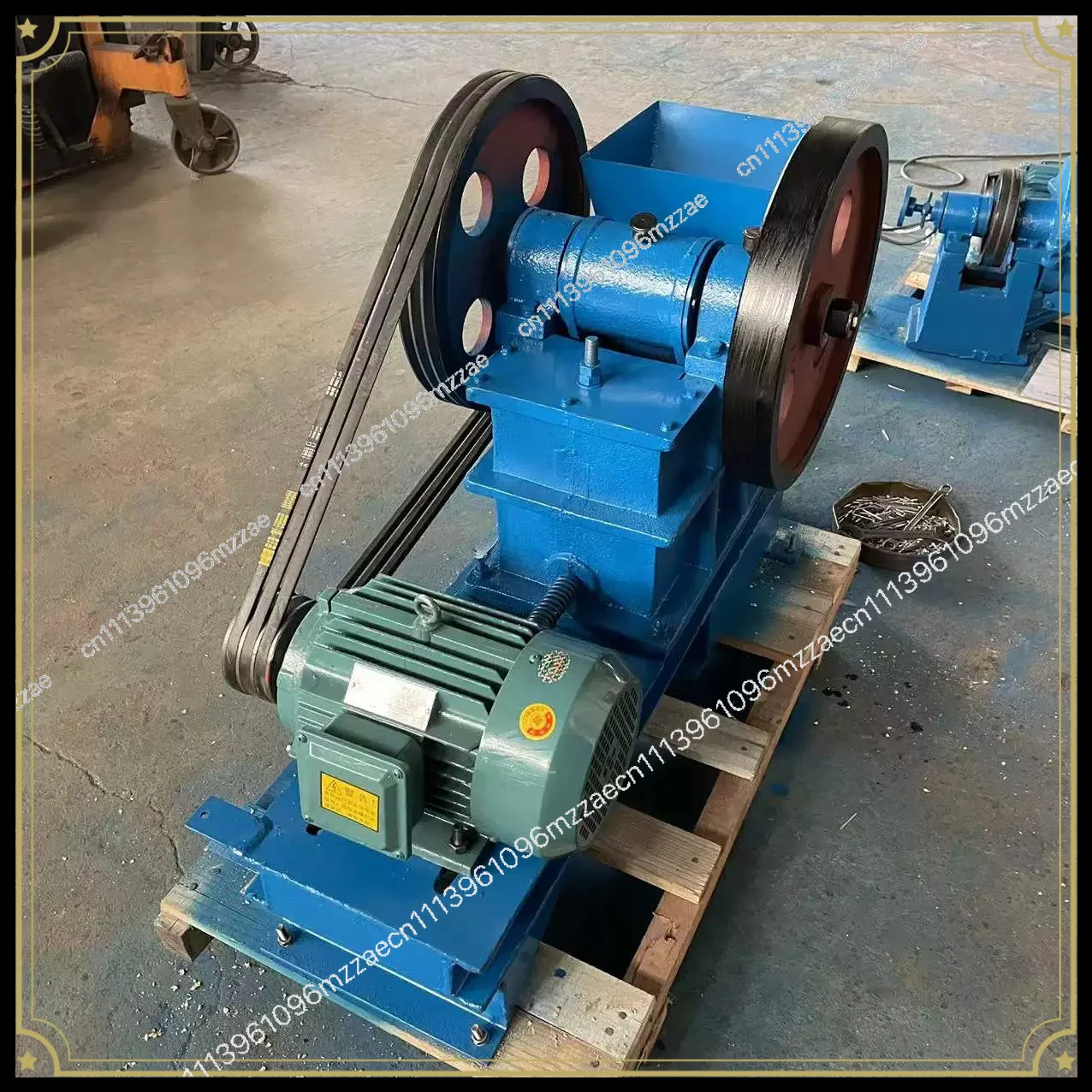 100X60 100X150 Small Jaw Crusher, Lab Ore Coal Crushing Machine for Sample Preparation