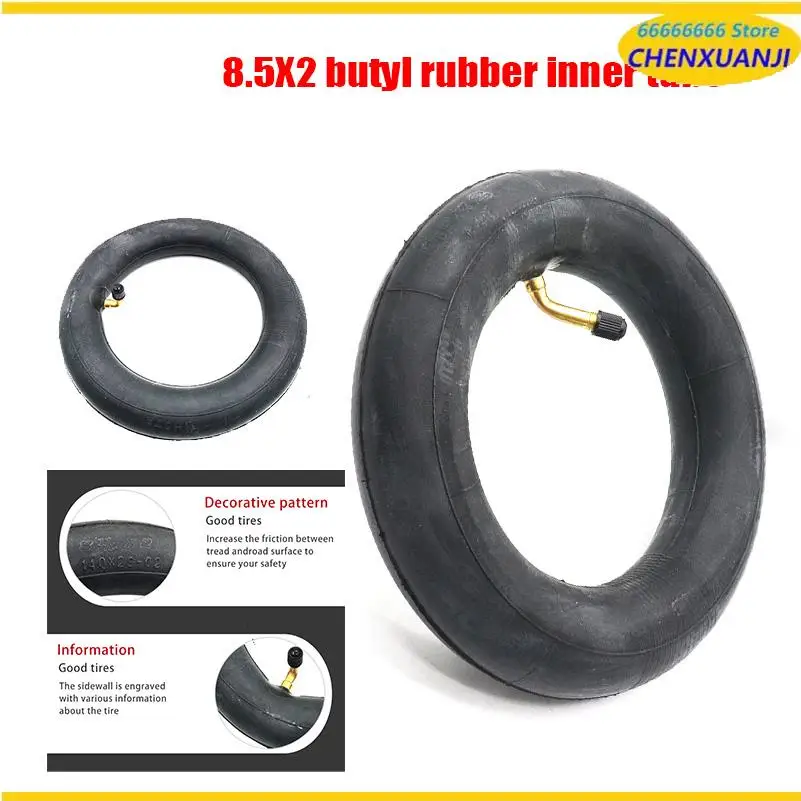 8.5x2 Inner tubes For Electric scooter Tire for INOKIM Night Series Scooter 8.5 Inch Pneumatic 8 1/2x2 50-134 Tire