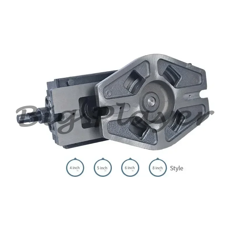 Heavy Duty Milling Flat Pliers - 3 4 5 6 8 Inch Upgraded Precision Bench Vise for Drilling Machines