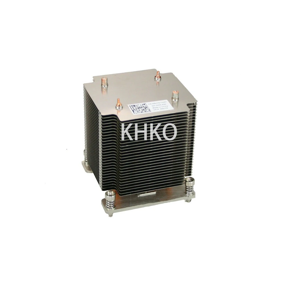 Processador Central do Servidor Original Dissipador de Calor do Radiador Cn056jy6 056jy6 56jy6 para Poweredge T620 Cpu Cooler Cpu Chip de Refrigeração Dissipador de Calor