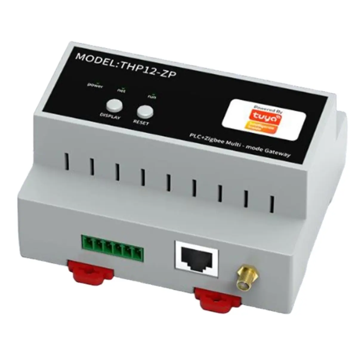 Tuya Smart PLC Gateway Zigbee Wired Multi-Mode Gateway Rail-Mounted Central Control Whole-House Smart Home Host