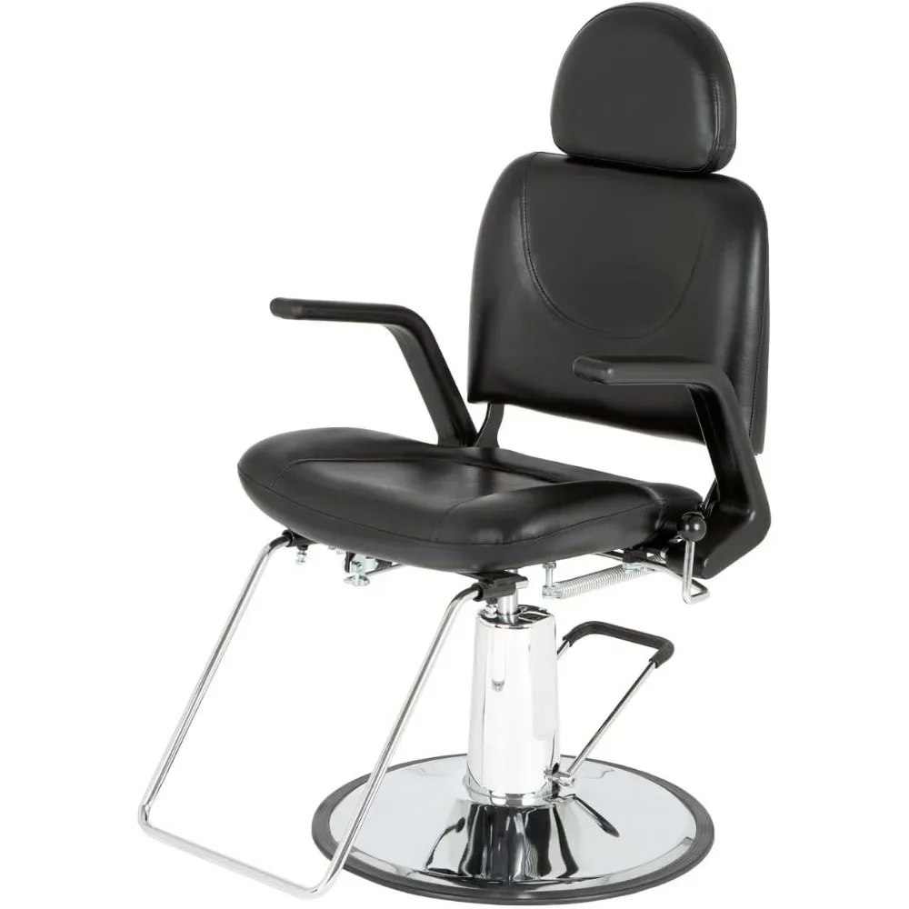 

Sue Reclining Styling Chair for Professional Hair Stylists, Beauty Salons and Barbers - All Purpose Modern Hydraulic Salon Chair