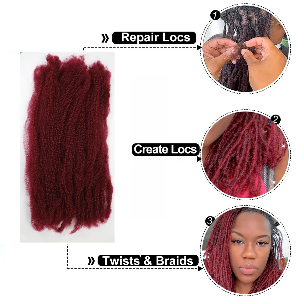 نابض الأفرو تويست جدائل شعر صناعية يانكي تويست ماريلي جديلة فو لوكس الكروشيه ملحقات السائبة للتصفيف السريع