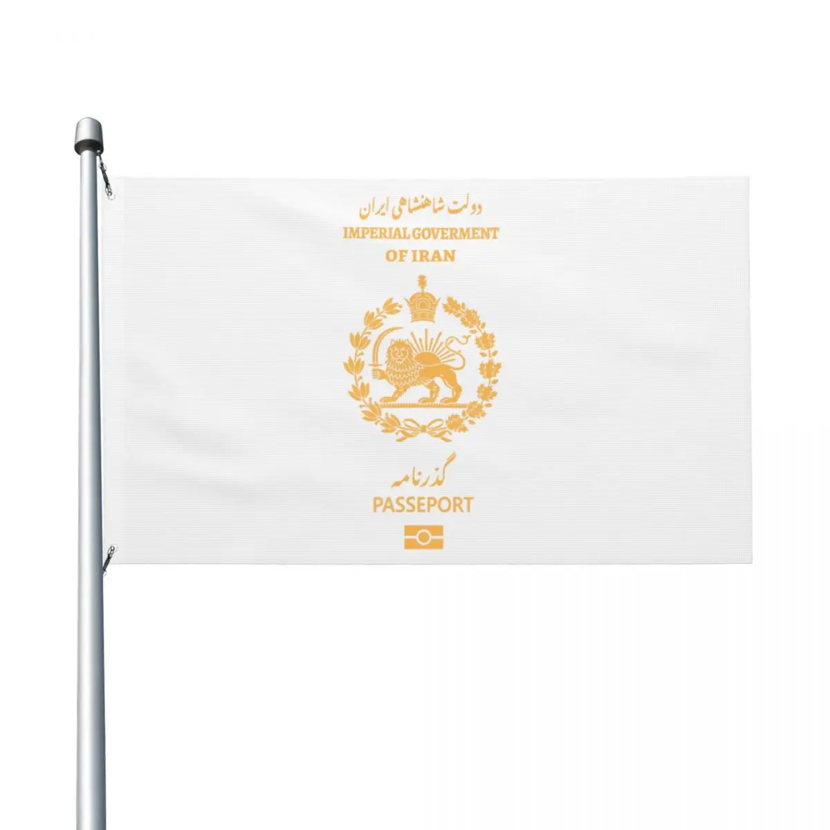 Iran Lion Sun Passport Persian Iran Flag Flag 90X150cm Custom Flags Banner Hanging For Bed Room Decor