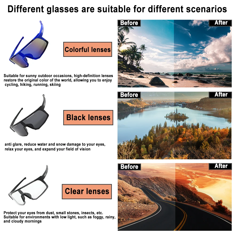 SPECIAUZED Cycling Sunglasses Men Women Mountain Bike Road Eyewear Bicycle Riding Outdoor Sports Glasses Hiking Goggles