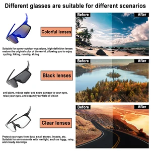 SWEEPS SUMMARY FOR MEN AND WOMEN, MOUNTAIN BIKE, ROAD GLASS 12 Main Sales Glasses Male Cycling - №11