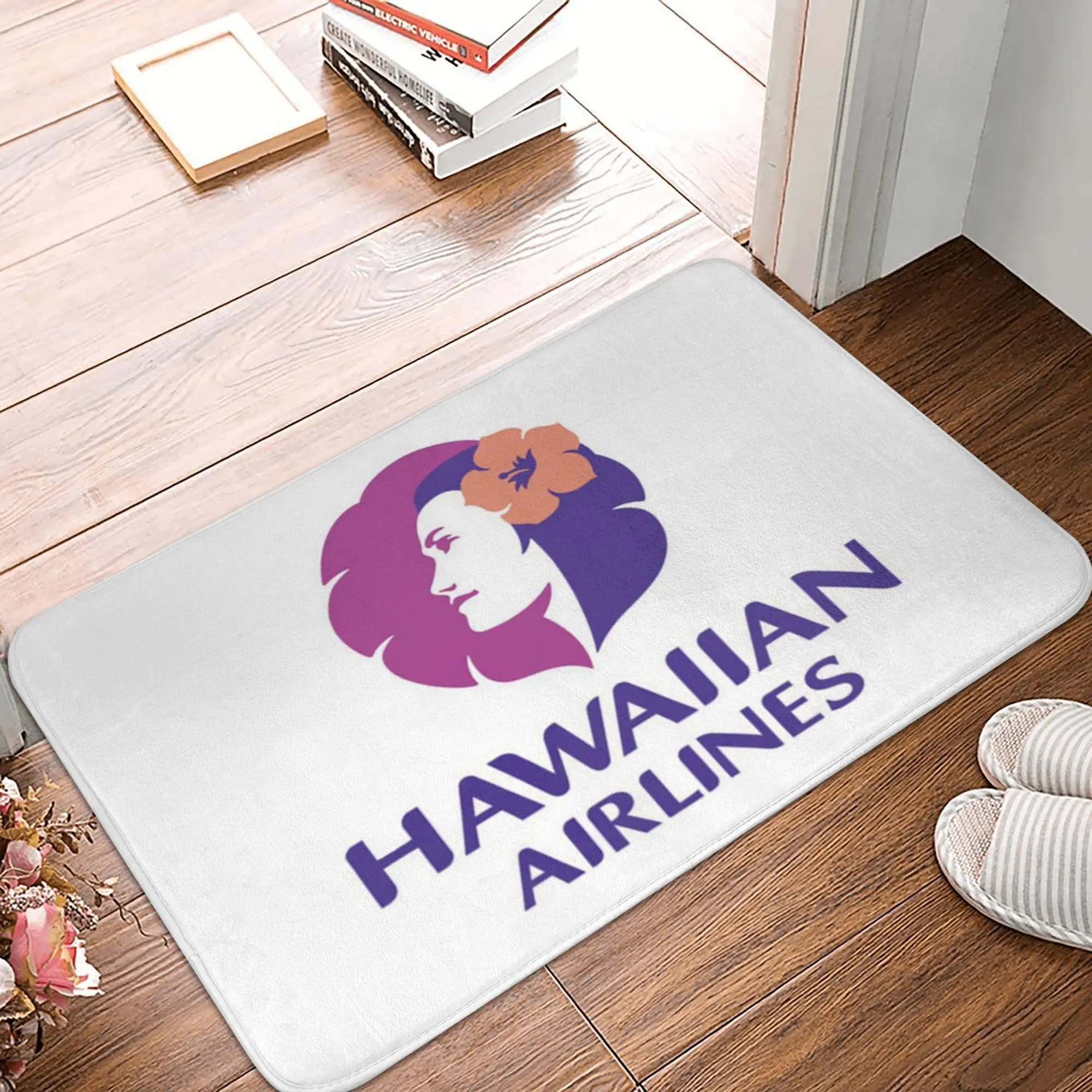 Hawaiian airlines Herc Travel End Anti-slip Doormat Floor Mat Absorbent Mat Carpet Rug for Kitchen Entrance Home Footpad Mat