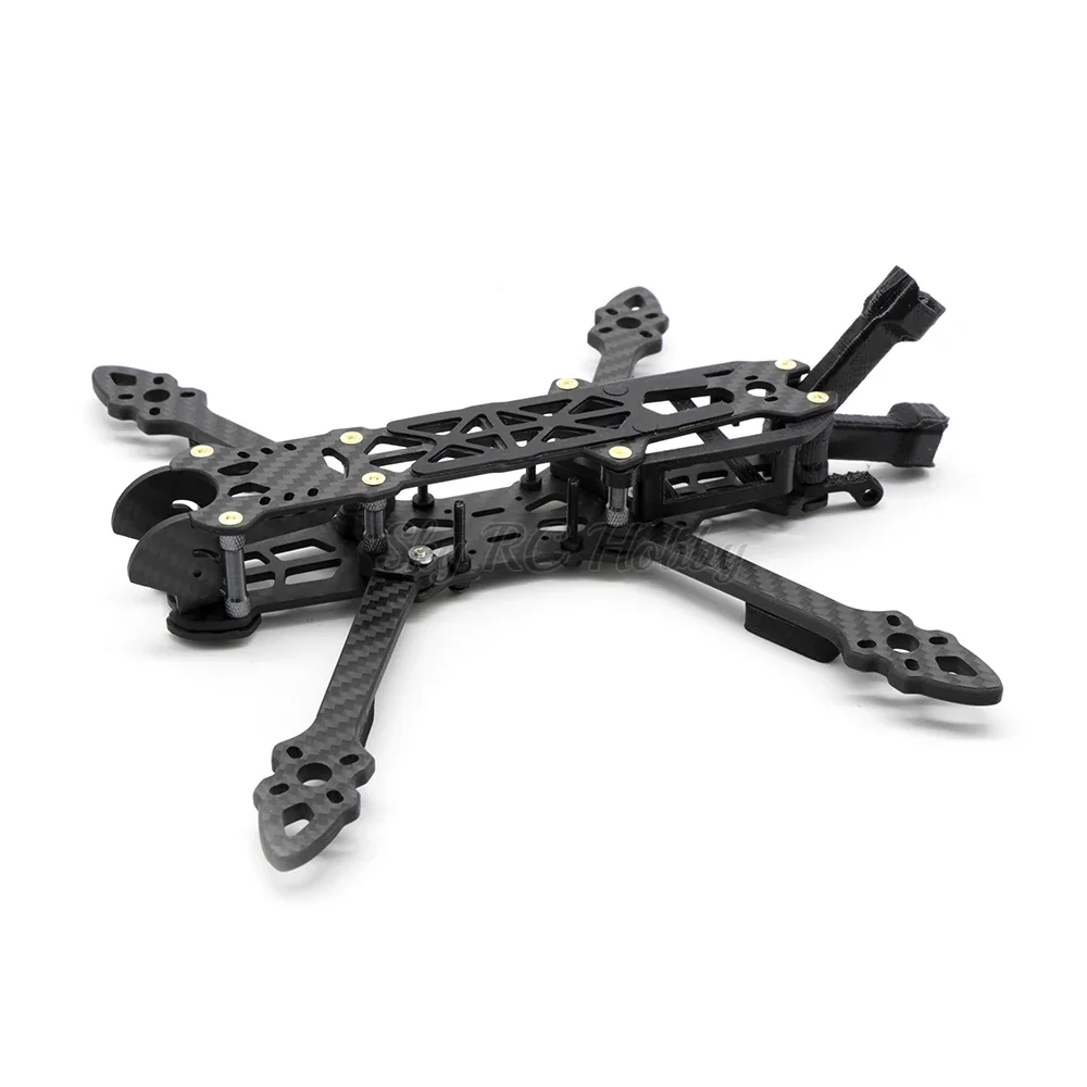 Mark4 HD5 5 inch 225mm / HD6 6inch 260mm / HD7 7inch 295mm Carbon Fiber Freestyle Quadcopter Frame Kit w/ 5mm arm Antenna Holder