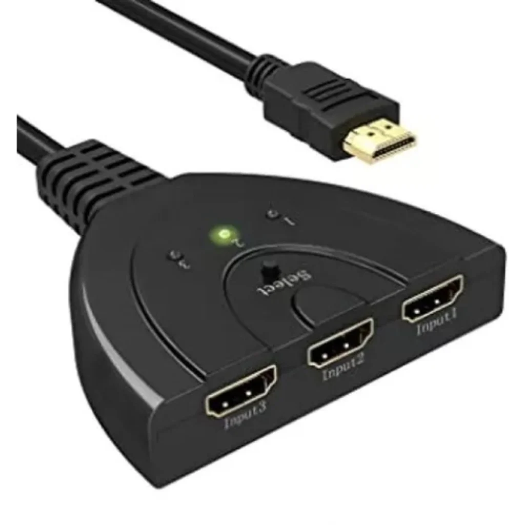 Hdmi Switch 3x1 Adapter Division Cable 3 Inputs E 1 Output