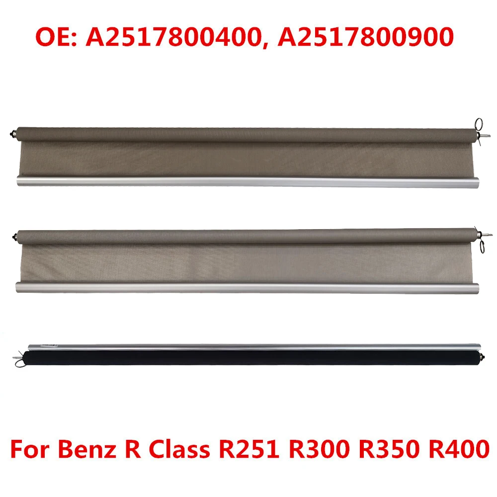 Car Panorama Sunroof Sunshade Curtain Roller Blind Cover Assembly For Mercedes-Benz R Class R251 R300 R350 R400 V251 2006-2017