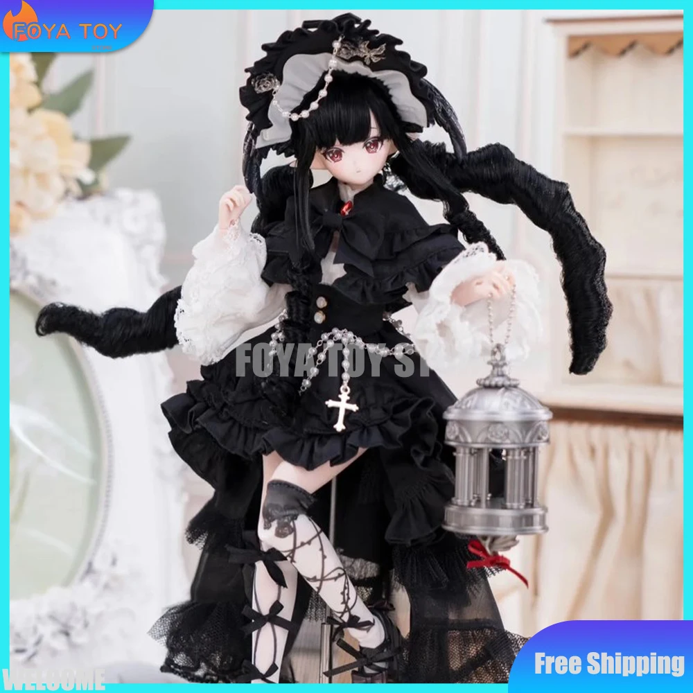 Новая серия Mi Tian Vol.4 Feather Mist Poetry: Премиальная BJD кукла-сюрприз (6 точек артикуляции, имплантированные волосы, подвижная) в таинственной коробке, игрушка-подарок