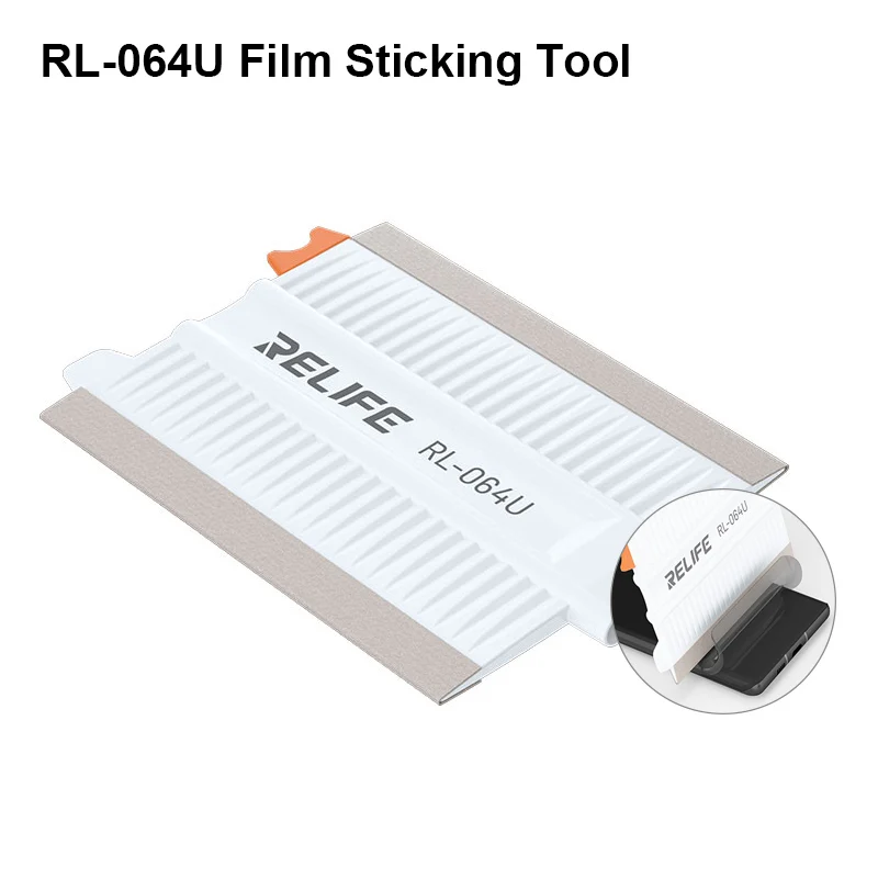 RELIFE RL-064U Hydrogel Film Scraper for Screen Front Protective Back Film Scraper Multi-function Film Sticking Scraper Tool