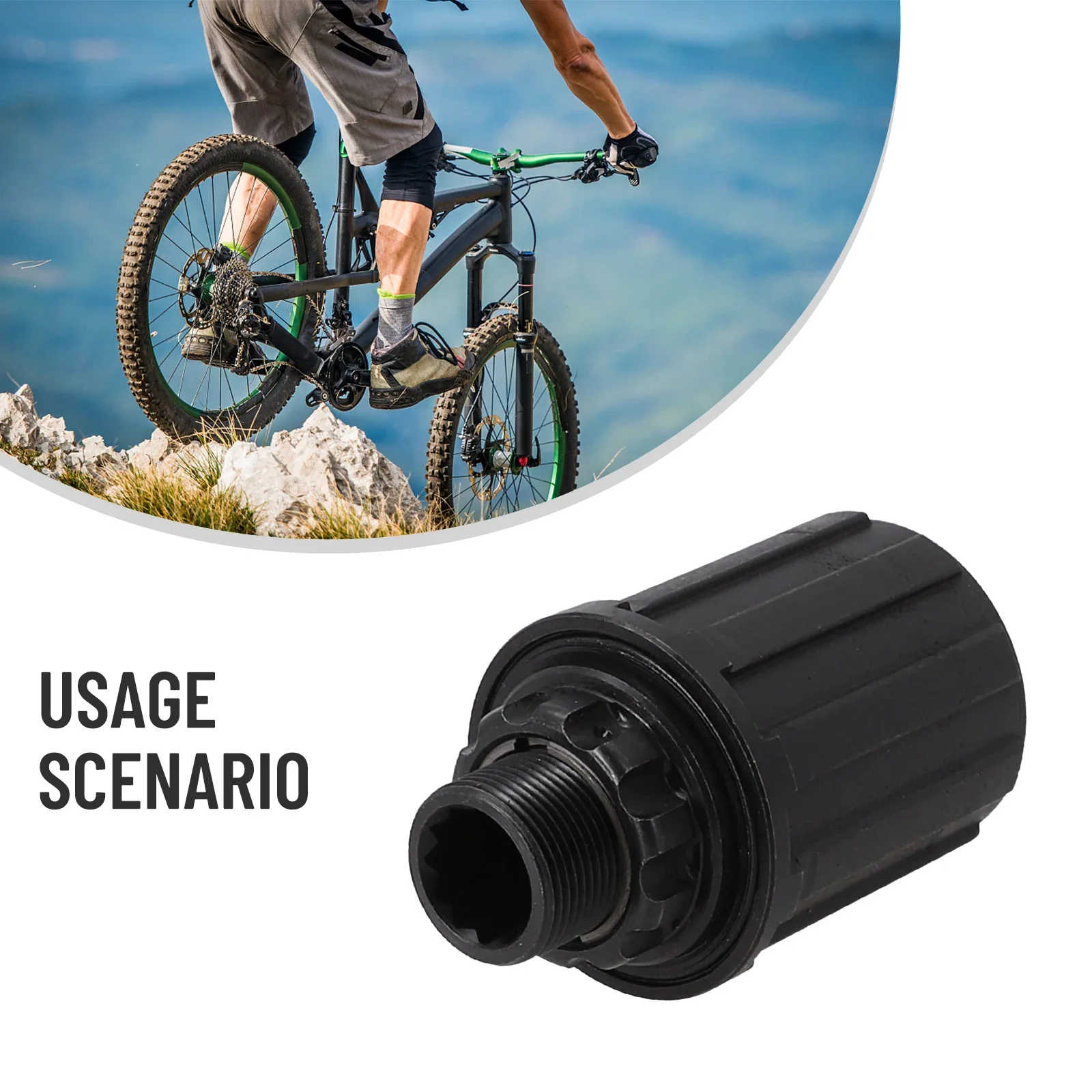 

High Quality Hub Body Bike Replacement Parts Steel 8-11 Speed Accessories With Washer Beads Bicycle Body Cassette