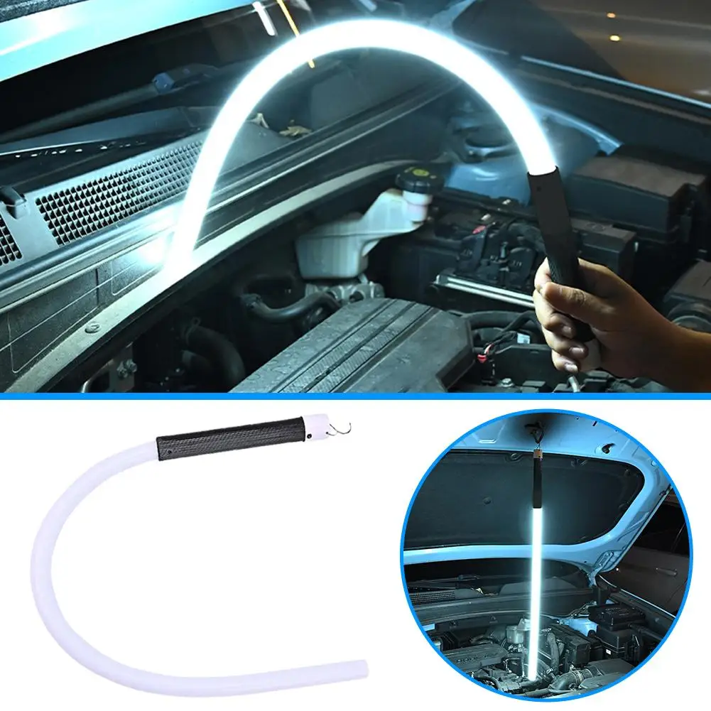 New 73cm Flexible Silicone LED Strip Light High Lumens LED Flashlight Stick Professional Work Light Portable Tool For Car Repair