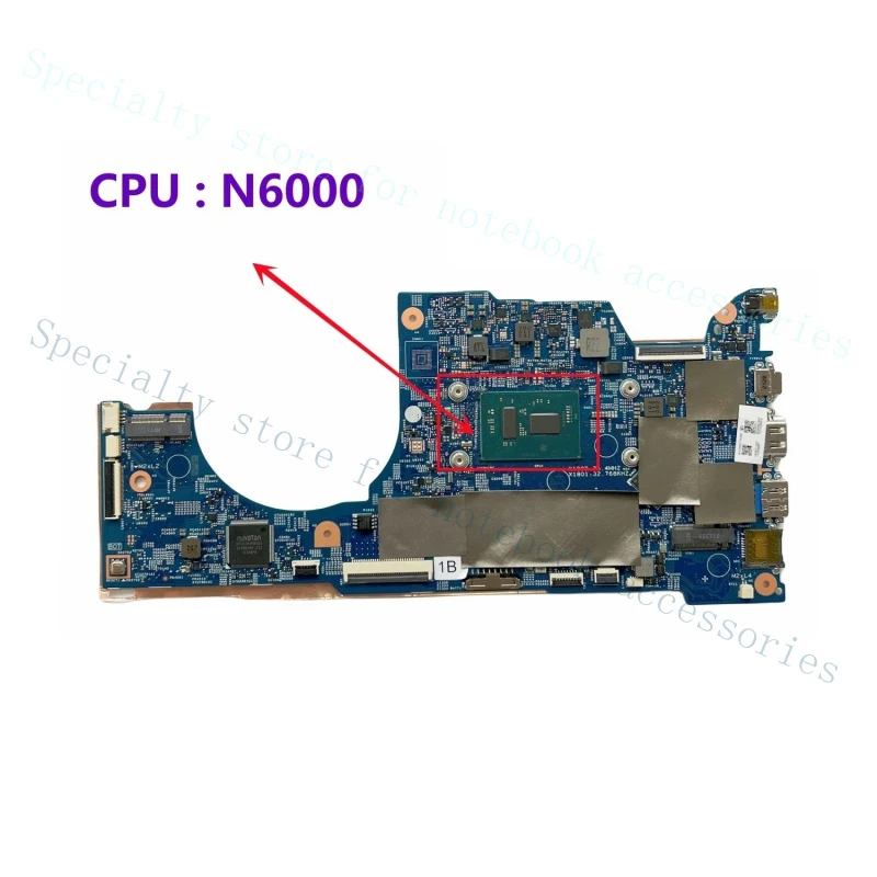 

A+ 203064-1 For Acer Spin SP114-31 Motherboard NBABF11001 N5100 N6000 4GB 8GB