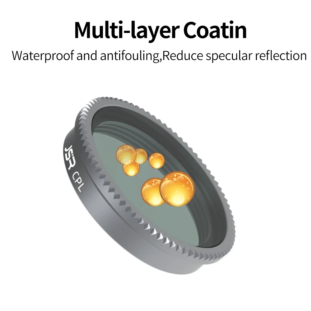 Filtri obiettivo fotocamera per Insta360 Go 2 ND8 ND16 ND32 MCUV CPL Set filtro notturno per Instal 360 GO2 Action Sport accessori per fotocamere