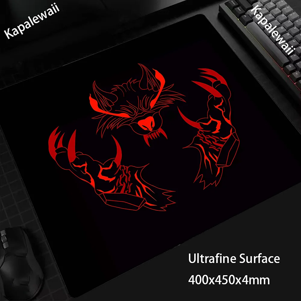 Tiger Ultrafine Surface Mouse Pad 45x40CM Speed Mouse Mat High Elastic Non-slip Bottom Mouse Pad Anti-slip Professional Desk Mat