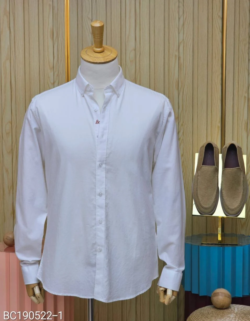 2024 DIKU Men's 100% Linen Long-sleeved Shirt. Comfortable And Breathable. Available In Multiple Sizes: M-4XL