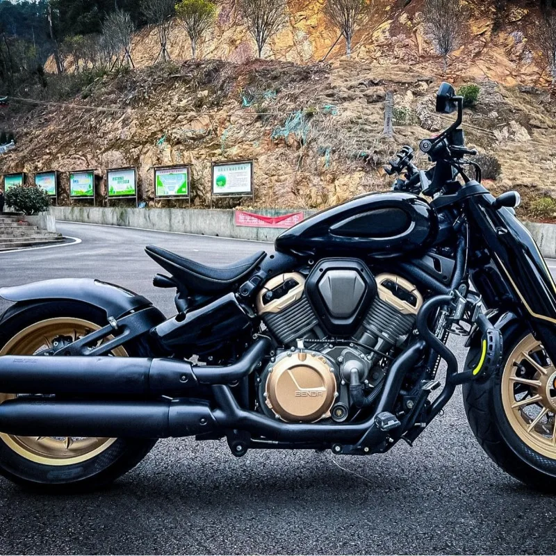 Motorcycle retro prince car high value cruise locomotive