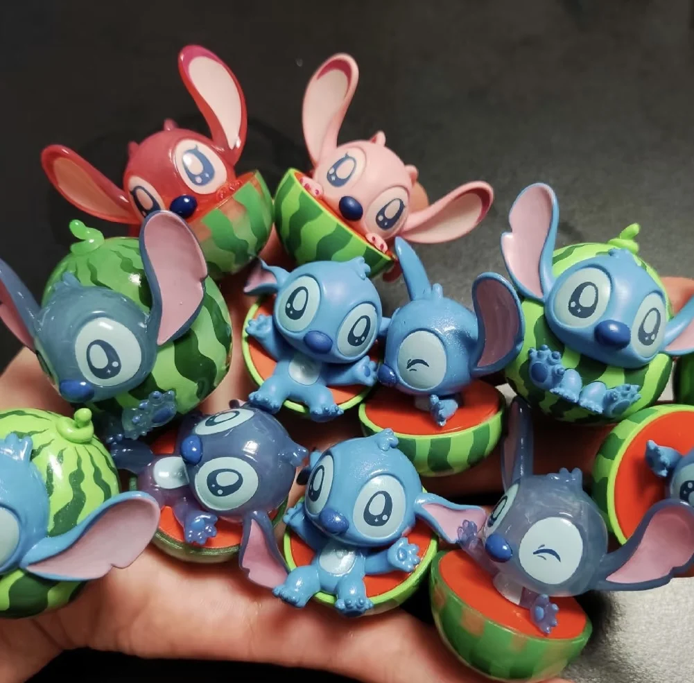 

Miniso Stitch Magnetic Inverter Blind Bag Series Handheld Ornament Toys Anime Desktop Accessories Toys Children'S Festival Gifts