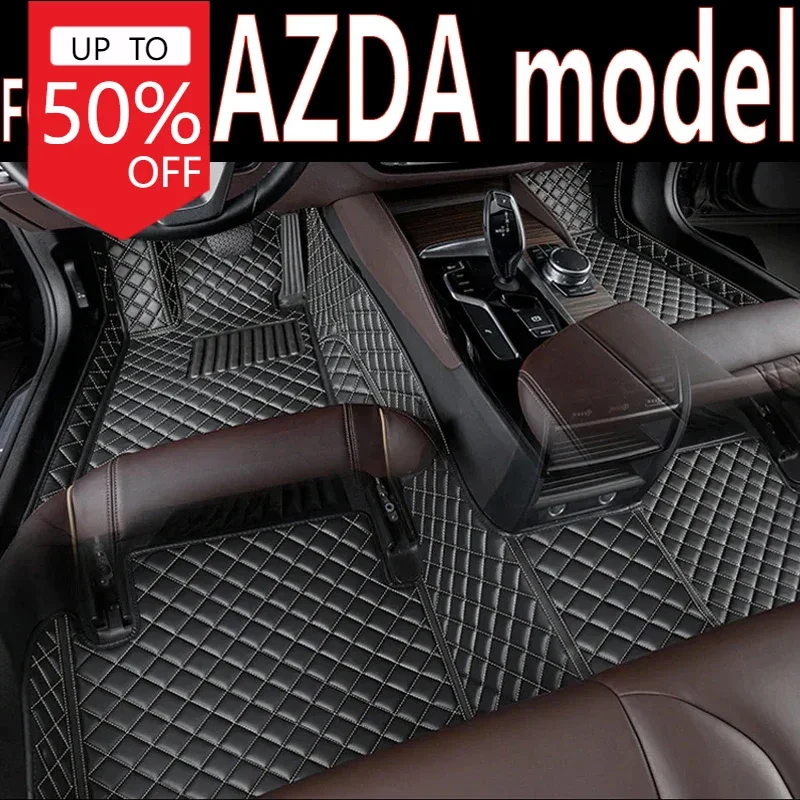 Car Floor Mats For MAZDA CX-8 CX-30 CX-9 MX-5 Miata Mazda 6 Mazda 6 GH 6 Tenza 2022 2023 Car Accessories