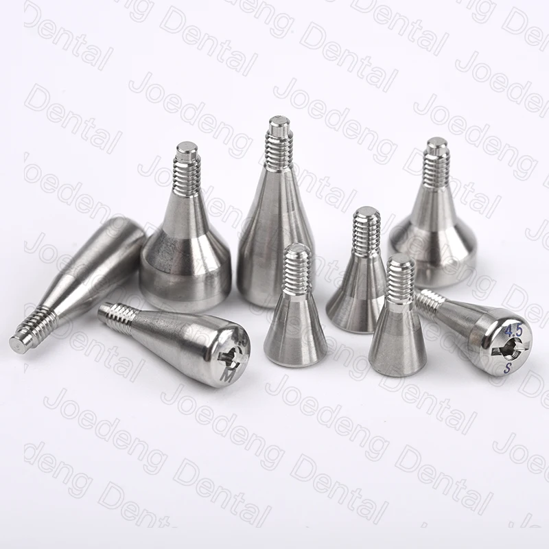 1pc/pack Dental Accessories Analog Plaster Fixture Open Tray Closed Rod Transfer Coping for DENTIUM