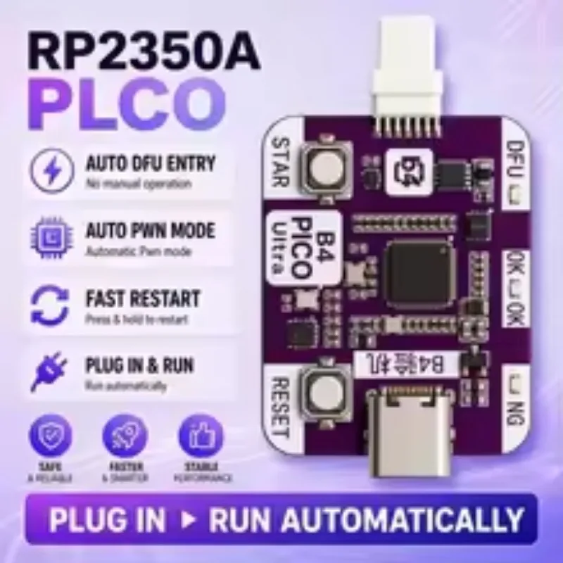 (Newly Upgraded) RP2350 USB A RP2350A One Click DFU Restart Data Enter Recovery Mode IPhoneXR-11PM Repair