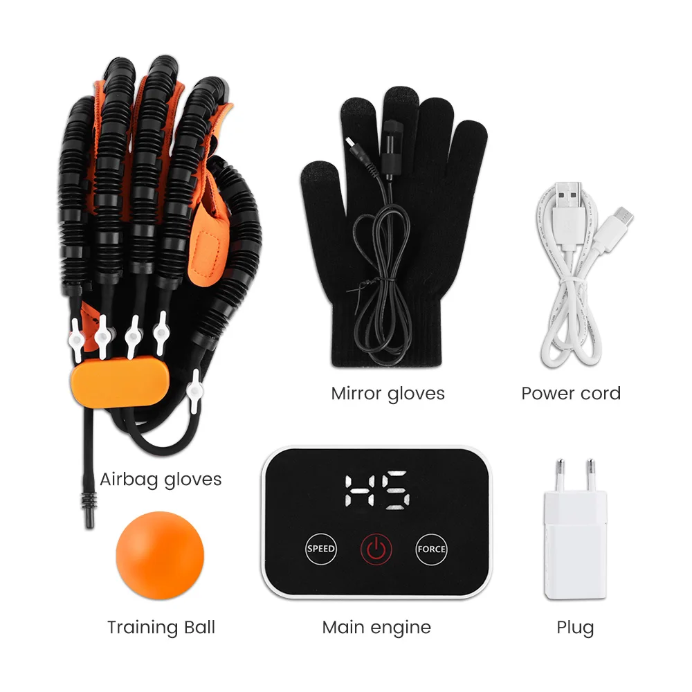 Hemiplegia Rehabilitation Gloves Hand Exercise Tool for Stroke Patient Robot Train Glove Cerebral Infarction Paralyzed Recover