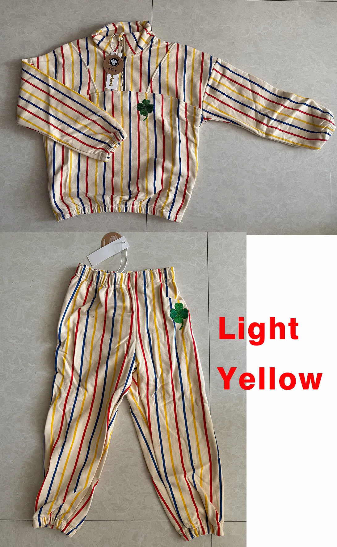 Kids Clothes Set 2026 Autumn Winter MR Rodini Boys Girls Sweatshirt Pants Ins Baby Cotton Sports Top Trousers Children T Shirt